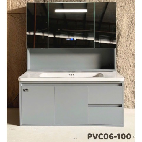 Tủ AKHOA PVC06-100 Màu Ghi Tủ AKHOA PVC06-100 Màu Ghi